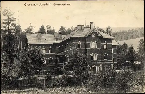 Ak Jonsdorf in Sachsen, Genesungsheim