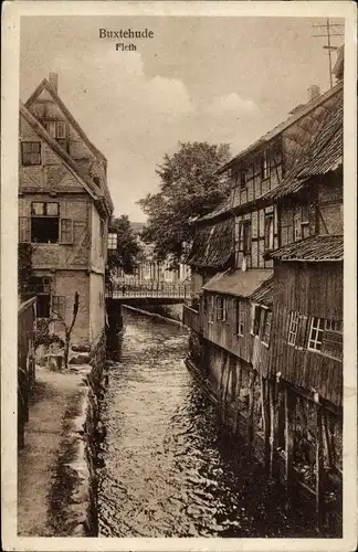 Ak Buxtehude in Niedersachsen, Fleth