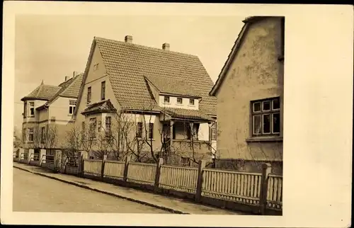 Foto Ak Bad Rothenfelde am Teutoburger Wald, Straßenpartie, Wohnhäuser