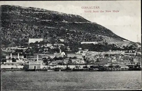 Ak Gibraltar, South from the New Mole