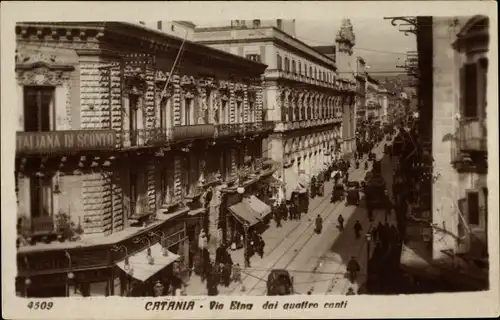 Ak Catania Sicilia, Via Etna dai avattro canti