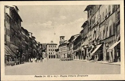 Ak Pescia Toskana, Piazza Vittorio Emanuele