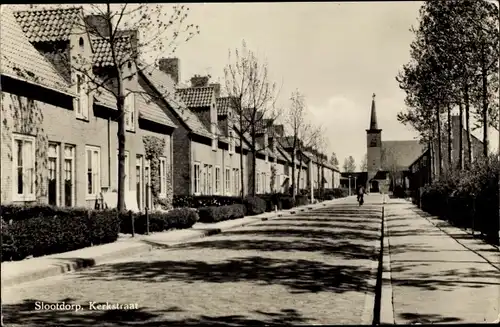 Ak Slootdorp Nordholland, Kerkstraat