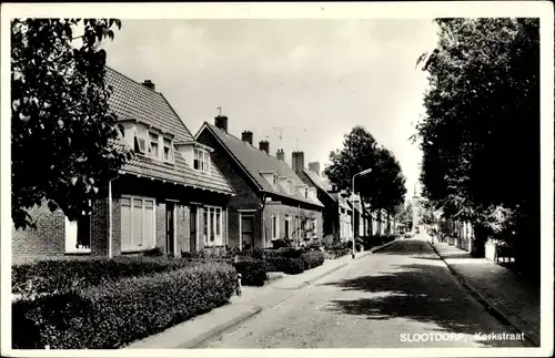 Ak Slootdorp Nordholland, Kerkstraat