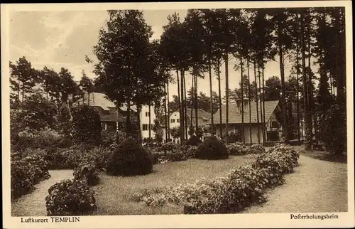 Ak Templin in der Uckermark, Posterholungsheim