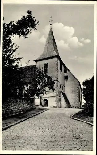 Ak Höchst im Odenwald, Ev. Kirche