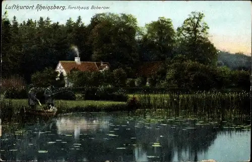 Ak Rheinsberg in der Mark, Forsthaus Boberow