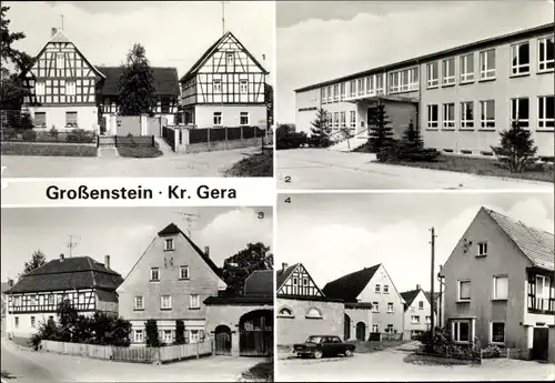 Ak Großenstein in Thüringen, OT Nauendorf, Artur-Becker-Oberschule, OT Mückern