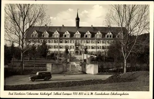 Ak Bad Dürrheim Baden Württemberg, Eisenbahner Erholungsheim