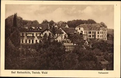 Ak Bad Rothenfelde am Teutoburger Wald, Teilansicht