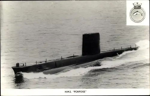 Foto Britisches U Boot, HMS Porpoise