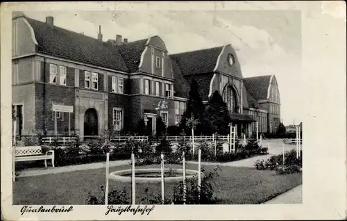 Ak Quakenbrück in Niedersachsen, Hauptbahnhof