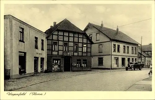 Ak Wagenfeld Niedersachsen, Straßenpartie, LKW, Geschäfte