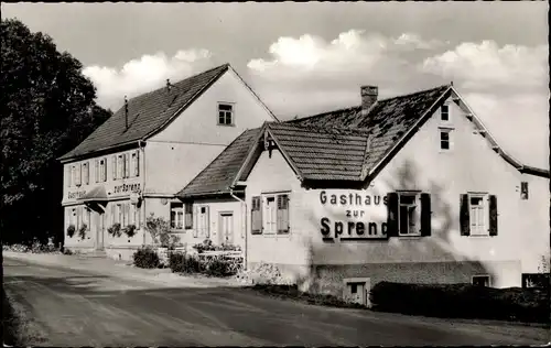 Ak Reinheim im Odenwald, Gasthof Zur Spreng i. Odenwald