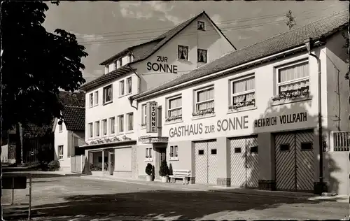 Ak Winterkasten Lindenfels Odenwald, Gasthaus zur Sonne