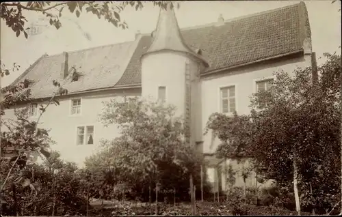 Ak Wiesbaden in Hessen, Durchblick aufs Haus