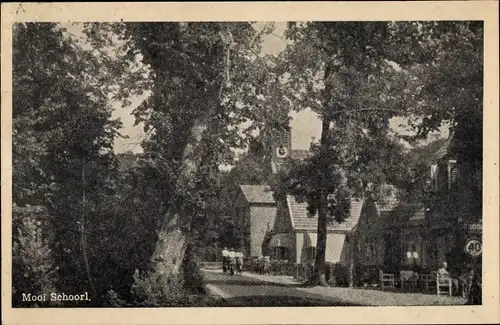 Ak Schoorl Nordholland Niederlande, Straßenpartie