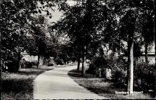 Ak Schoorl Nordholland Niederlande, Slotlaan