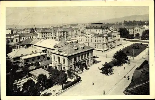 Ak Zagreb Kroatien, Teilansicht der Stadt