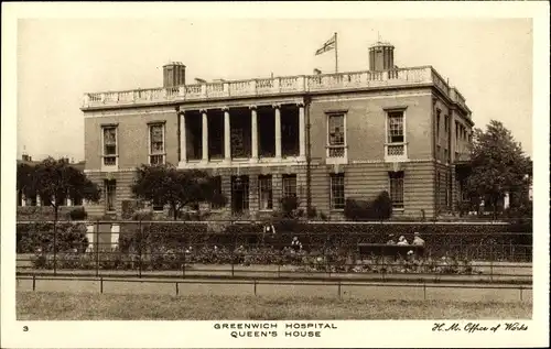 Ak London City, Greenwich Hospital, Queen's House