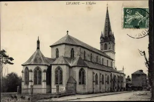 Ak Livarot Calvados, L'Eglise