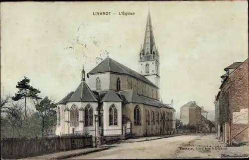 Ak Livarot Calvados, L'Eglise