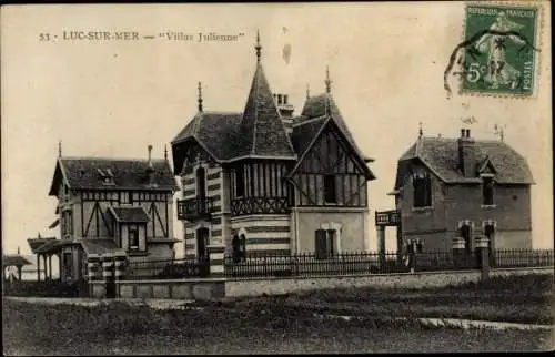 Ak Luc sur Mer Calvados, Villas Julienne