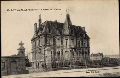 Ak Luc sur Mer Calvados, Chateau de Mathon