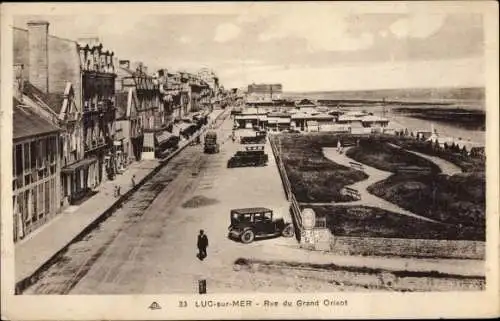 Ak Luc sur Mer Calvados, Rue du Grand Orient
