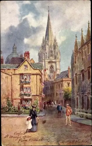 Künstler Ak Wimbush, Oxford Oxfordshire England, Church of St. Mary the Virgin