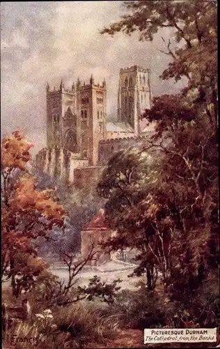 Künstler Ak Francis, Durham North East England, Cathedral