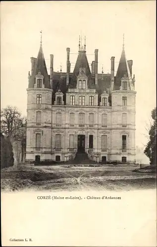 Ak Corzé Maine et Loire, Chateau d'Ardannes