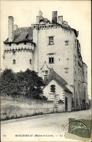 Ak Montsoreau Maine et Loire, Le Chateau