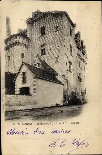 Ak Montsoreau Maine et Loire, Le Chateau