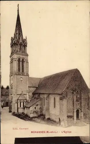 Ak Morannes Maine et Loire, L'Eglise