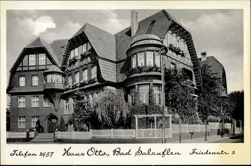 Ak Bad Salzuflen in Lippe, Haus Otto, Friedenstr. 2