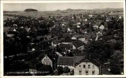 Ak Seifhennersdorf in Sachsen, Mitteldorf