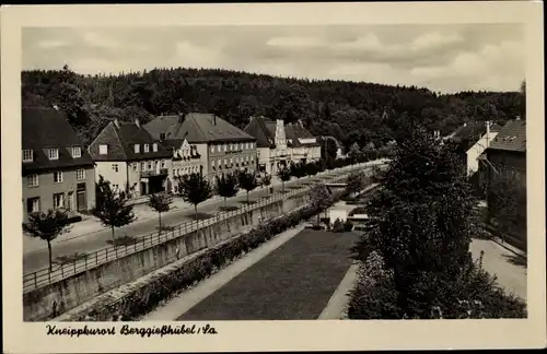 Ak Berggießhübel in Sachsen, Ortspartie