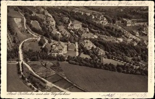 Ak Bad Gottleuba in Sachsen, Vogelschau