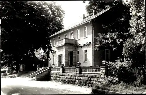 Ak Gohrisch in Sachsen, Gästehaus Annas Hof, Straßenpartie