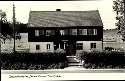 Ak Schellerhau Altenberg im Erzgebirge, Jugendherberge Junger Pionier