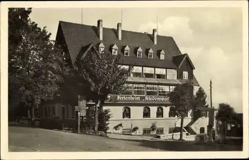 Ak Bärenfels Altenberg Erzgebirge, FDGB Erholungsheim Friedenswacht