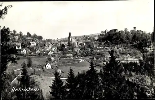 Ak Hohnstein der Sächsischen Schweiz, Panorama vom Ort