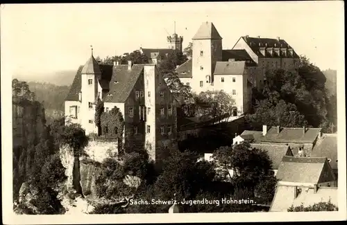 Ak Hohnstein Sächsische Schweiz, Jugendburg