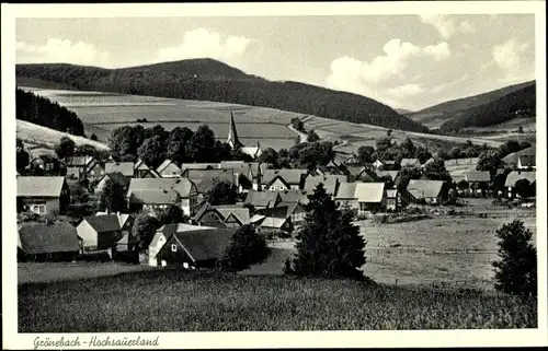 Ak Grönebach Winterberg im Sauerland, Panorama