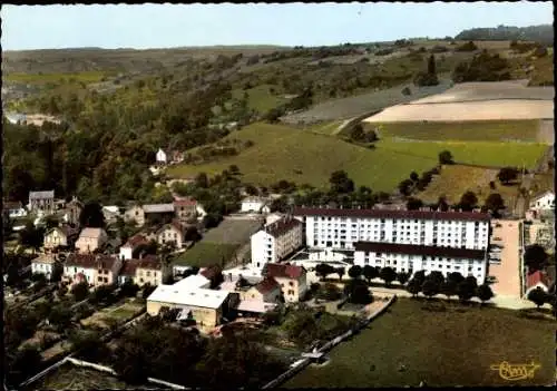 Ak Essômes Aisne, Residence de la Vallee, Luftbild