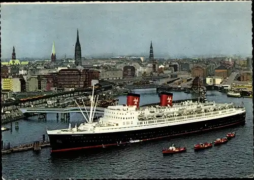 Ak Hamburg, Dampfer Hanseatic, Hamburg Atlantic Line