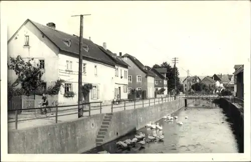 Foto Ak Deutschland, Kanalpartie