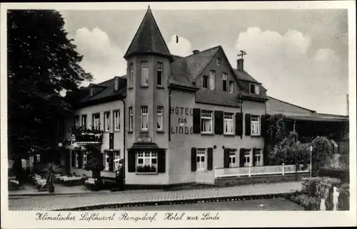 Ak Rengsdorf im Westerwald, Hotel zur Linde