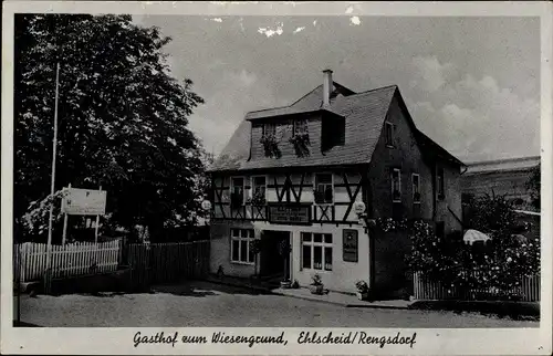 Ak Ehlscheid im Westerwald, Gasthof zum Wiesengrund